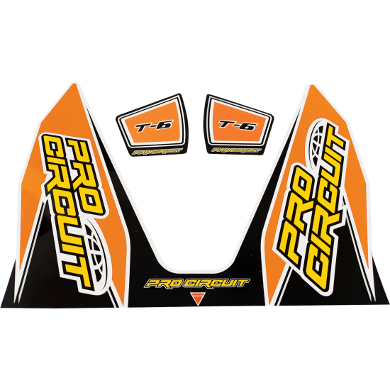 ΑΥΤΟΚΟΛΛΗΤΟ ΕΞΑΤΜΙΣΗΣ PROCIRCUIT T6 ORANGE