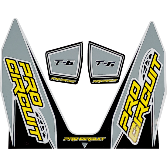 ΑΥΤΟΚΟΛΛΗΤΟ ΕΞΑΤΜΙΣΗΣ PROCIRCUIT T6 GRAY