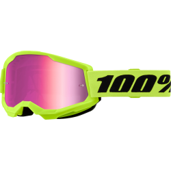 ΜΑΣΚΑ 100% STRATA 2 NEON YELLOW