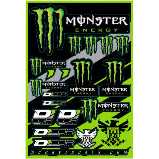 ΑΥΤΟΚΟΛΛΗΤΑ ΚΑΡΤΕΛΑ  DCOR  MONSTER