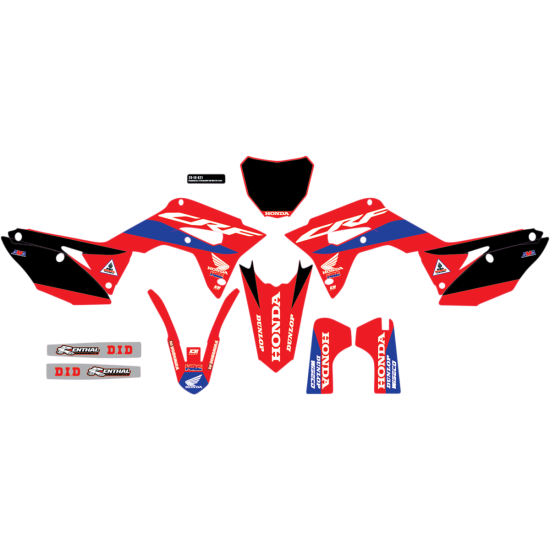 ΑΥΤΟΚΟΛΛΗΤΑ ΣΕΤ D'COR HONDA CRF - R 250 2019 - 2021