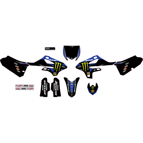 ΑΥΤΟΚΟΛΛΗΤΑ ΣΕΤ D'COR YAMAHA