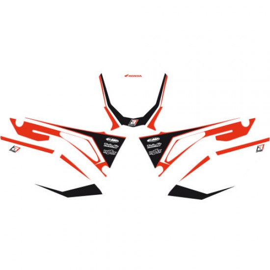 ΑΥΤΟΚΟΛΛΗΤΑ NUMBER PLATE BLACKBIRD HONDA