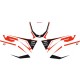 ΑΥΤΟΚΟΛΛΗΤΑ NUMBER PLATE BLACKBIRD HONDA