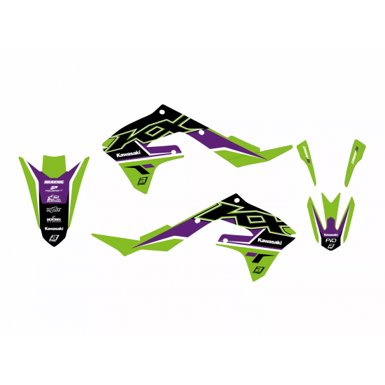 ΑΥΤΟΚΟΛΛΗΤΑ ΣΕΤ DREAM 5 KAWASAKI