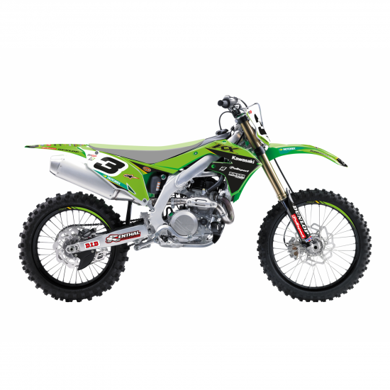 ΑΥΤΟΚΟΛΛΗΤΑ ΣΕΤ KAWASAKI REPLICA TEAM 2021
