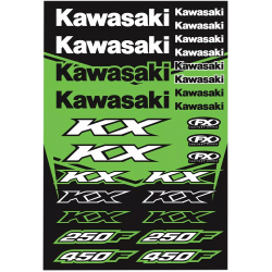ΑΥΤΟΚΟΛΛΗΤΑ ΚΑΡΤΕΛΑ  FACTORY EFFEX KAWASAKI