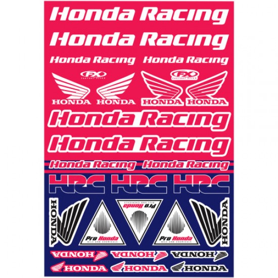 ΑΥΤΟΚΟΛΛΗΤΑ ΚΑΡΤΕΛΑ  FACTORY EFFEX HONDA