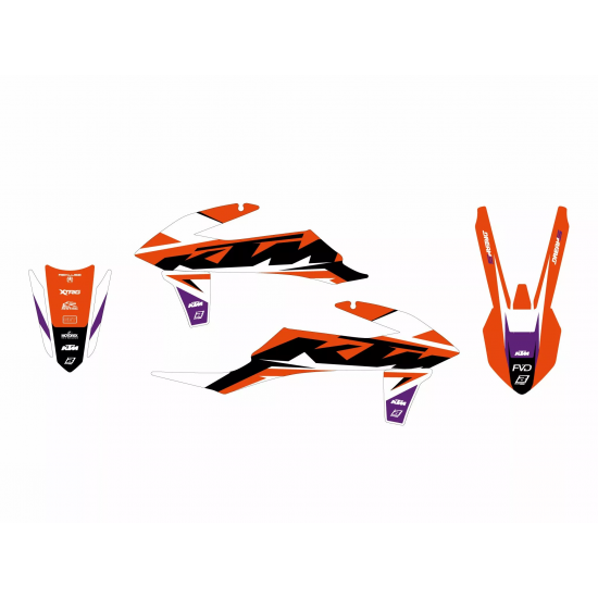 ΑΥΤΟΚΟΛΛΗΤΑ ΣΕΤ DREAM 5 KTM