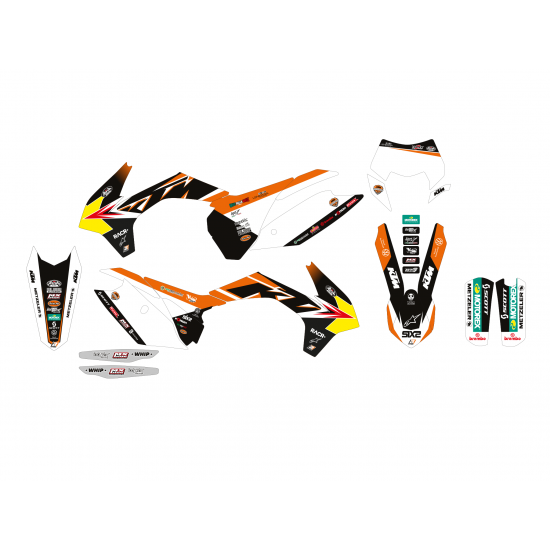 ΑΥΤΟΚΟΛΛΗΤΑ ΣΕΤ KTM REPLICA TEAM TROPHY 2022