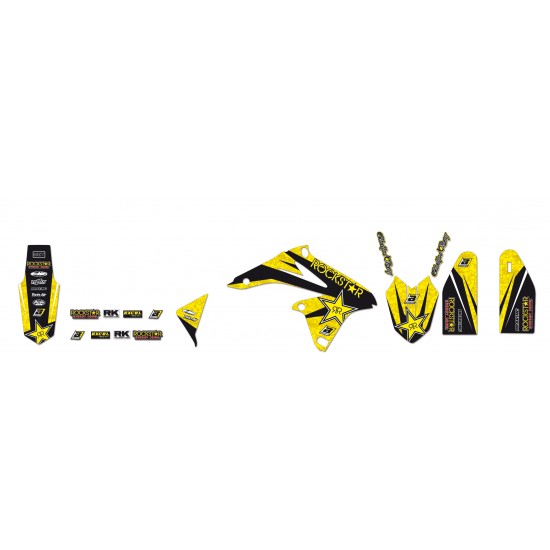 ΑΥΤΟΚΟΛΛΗΤΑ ΣΕΤ SUZUKI ROCKSTAR RMZ 450 2005 - 2007