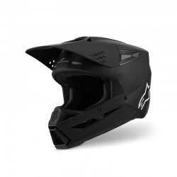 ΚΡΑΝΟΣ ALPINESTAR SM - 3 SOLID BLACK MATT