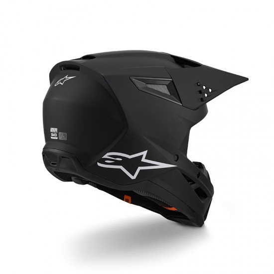 ΚΡΑΝΟΣ ALPINESTAR SM - 3 SOLID BLACK MATT