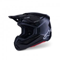 ΚΡΑΝΟΣ ALPINESTAR SM - 7 SOLID BLACK GLOSS