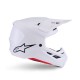 ΚΡΑΝΟΣ ALPINESTAR SM - 7 SOLID WHITE GLOSS