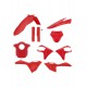 KIT ΠΛΑΣΤΙΚΩΝ ACERBIS GAS GAS MC  / MCF 2024 - 2026