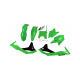 ΚΙΤ ΠΛΑΣΤΙΚΑ CYCRA REPLICA KAWASAKI KXF 250 2017 - 2020