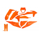 KIT ΠΛΑΣΤΙΚΩΝ UFO KTM EXC / EXC-F 2020 - 2023