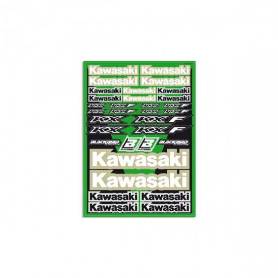 ΑΥΤΟΚΟΛΛΗΤΑ ΚΑΡΤΕΛΑ BLACKBIRD KAWASAKI