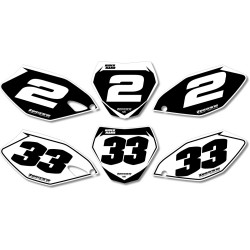 ΑΥΤΟΚΟΛΛΗΤΑ NUMBER PLATE YAMAHA MOTΟCROSS